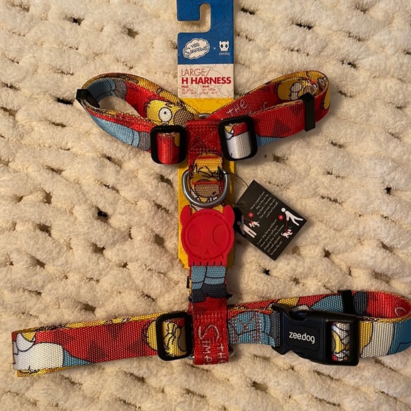 Other - NWT-NEVER BEEN USED ZEE DOG LARGE “THE SIMPSONS” HARNESS.